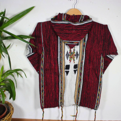 Handmade Red Hoodie - Image 5