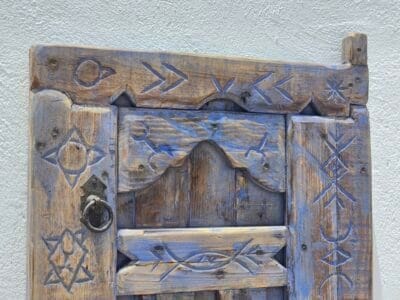 Traditional Moroccan Symbolic Woodwork