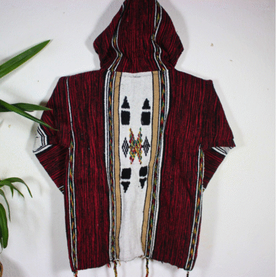 Handmade Red Hoodie - Image 6