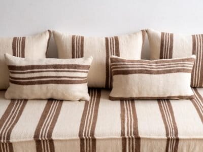 Moroccan Sofa Set with Cushions and Covers - Image 2