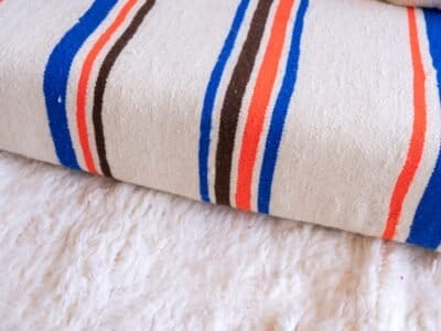 Moroccan Sofa – Striped Couch with Pillows & Zip Covers - Image 9